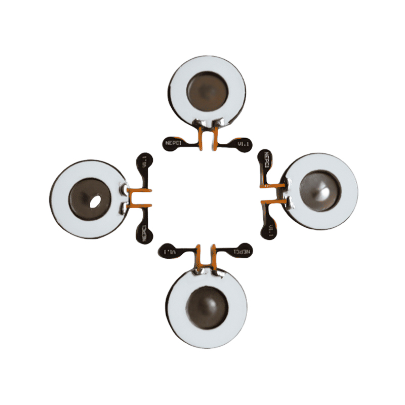 KNN16-140K Medizinischer Inhalationsvernebler mit bleifreiem Netzgewebe, Verneblungsrate 0,30 ml/min, mittlere Partikelgröße 3,5 µm, lötbare FPC-kundenspezifische Verneblerscheiben