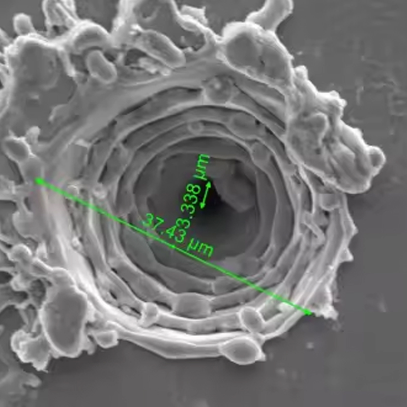 Präzisions-Laser-Mikrovias